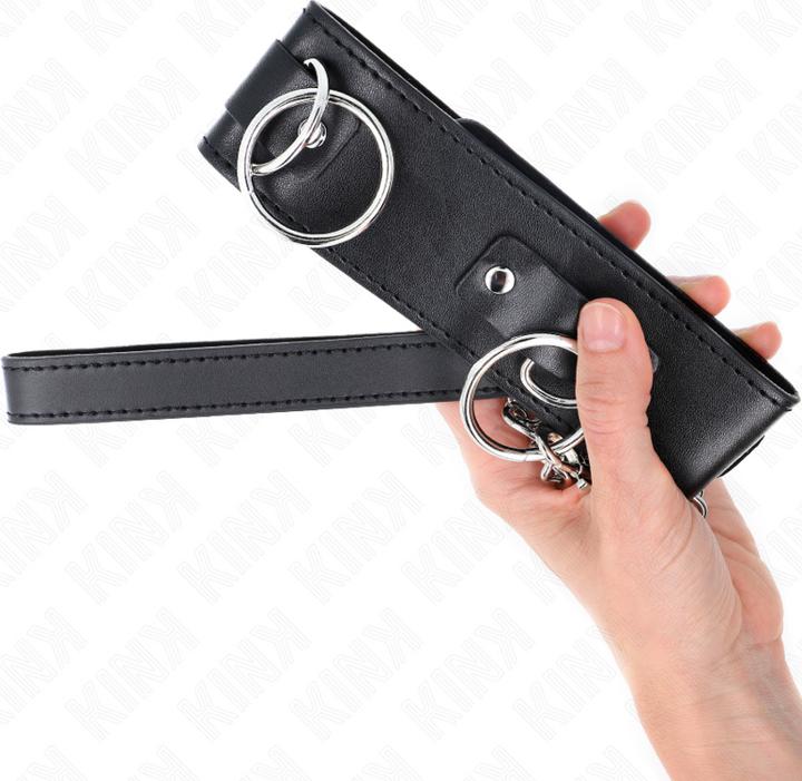 Produktbild Kink HALSKETTE MIT LEINE 65 CM 3 RING MODELL 2 VERSTELLBAR 36-43 CM X 5 CM