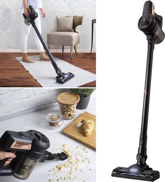 Produktbild BerlingerHaus BH9154 Vacuum cleaner Black Rose Collection blackrose gold