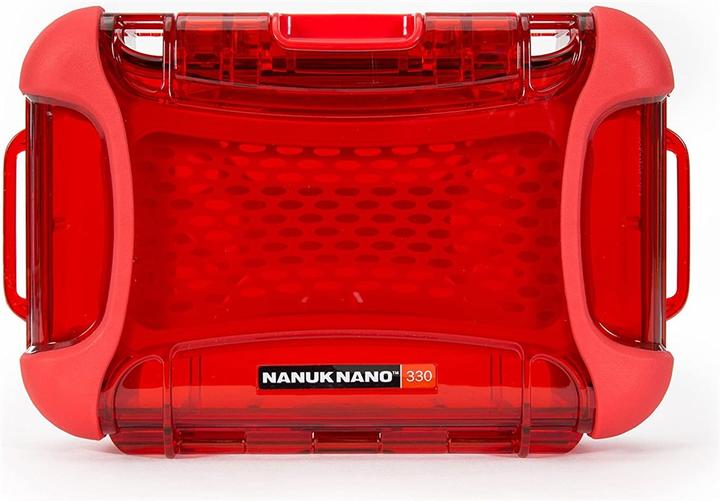 Actual product image Nanuk Outdoor Case Nano Case 330 Red (Photo case, 1.63 l)