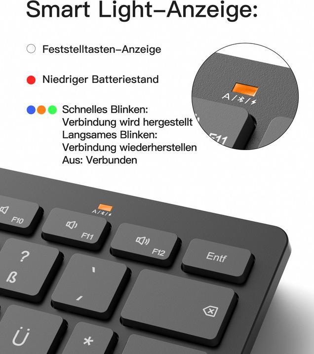 Actual product image Inateck KB01003 (DE)