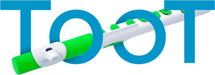 Image du produit Nuvo N430T TooT2.0 Flûte traversière enfant en do, blanc-vert (Flûte traversière)