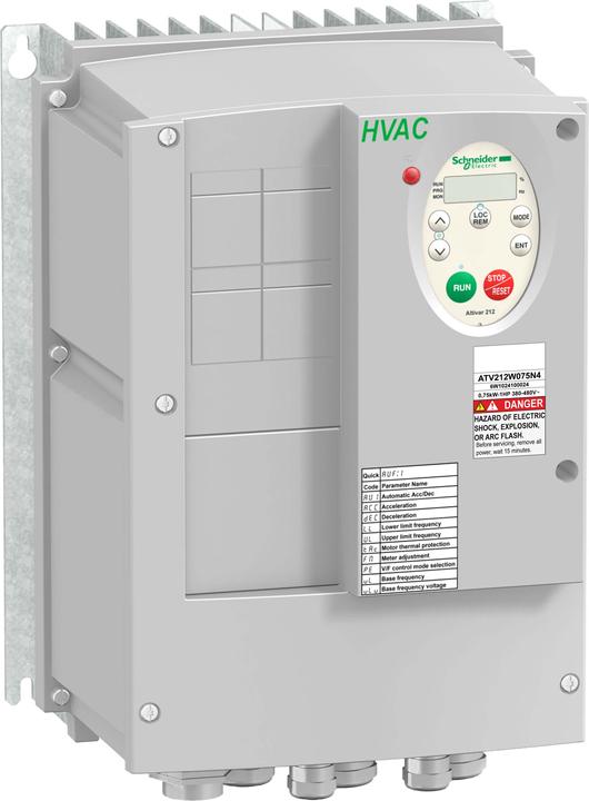 Produktbild Schneider Electric ATV212 2,2KW 3HP 480V TRI EMC IP54 VARIA
