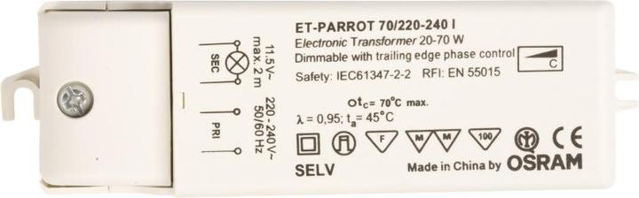 Produktbild Osram Et Parrot 70/220240