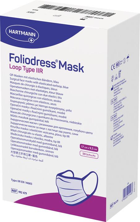 Produktbild Foliodress Mask Loop Typ IIR 50 Stk (Typ II, 50 x)