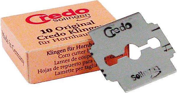 Credo CREDO-Rabot à callosités lames originales (100 x)
