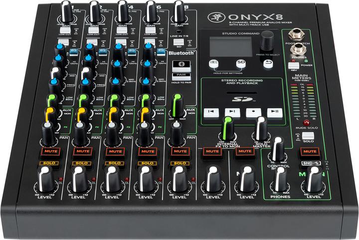Actual product image Mackie Onyx 8 (Studio- and Livemixer)