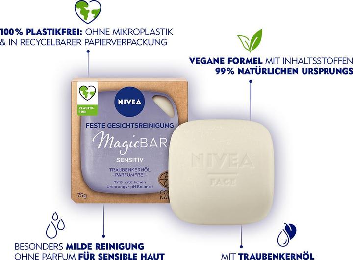 Actual product image NIVEA Magic Bar Sensitive (Oils)