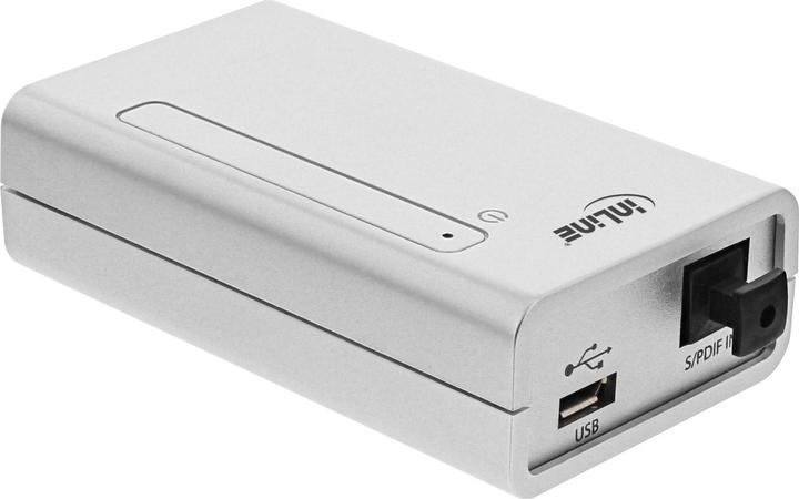Produktbild InLine HiFi Audio/USB Konverter (Toslink Adapter)