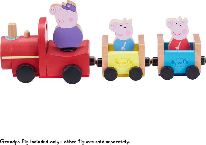 Produktbild Proxy Peppa Pig - Wooden Train and Figure (20-00111)