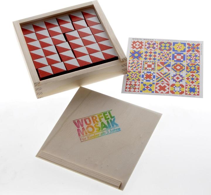 Pinocchio Cube mosaic (German)