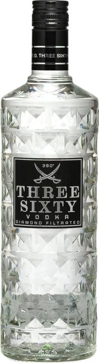 Actual product image Three Sixty Vodka (1 x 100 cl)