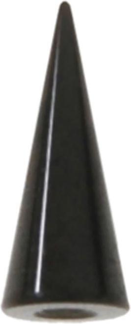 Bijouteria 1.2mm Piercingverschluss (Chirurgenstahl 316L, PVD Beschichtung (schwarz))