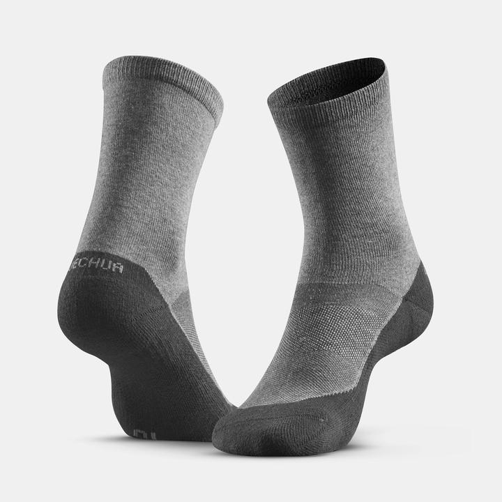 Actual product image Quechua socks hike 50 high x2 334348 (43, 46)