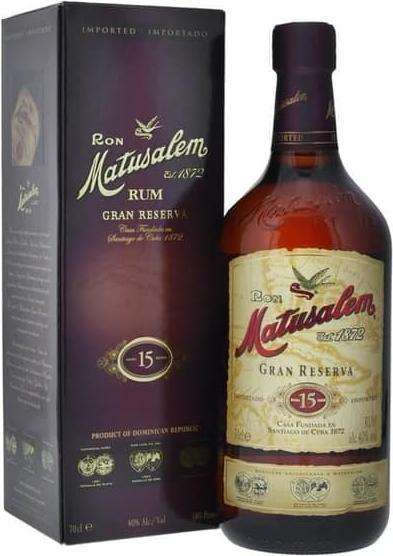 Actual product image Ron Matusalem Gran Reserva 15 Years (1 x 70 cl)