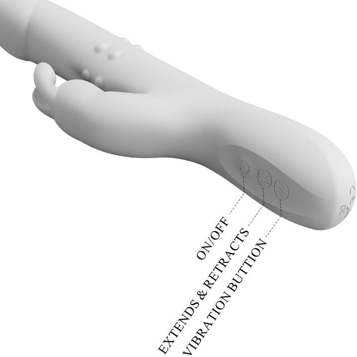 Produktbild Pretty Love Reese Rotierender Vibrator Silber