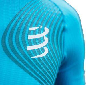 Actual product image Compressport Trail Postural SS Top Hawaiian Ocean (L)