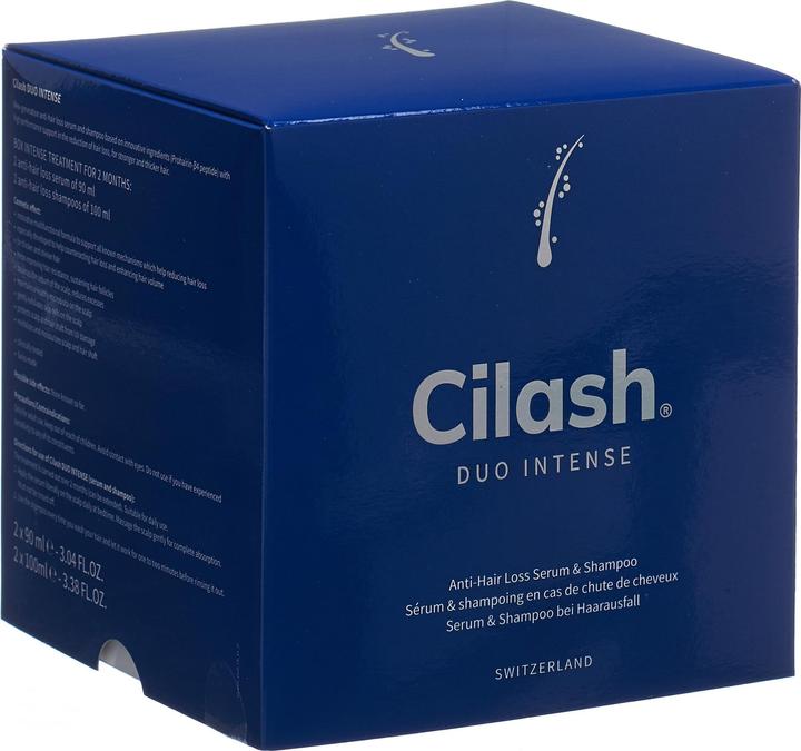 Cilash INTENSE Haarwuchs Serum & Shampoo DUO (1000 ml, Flüssiges Shampoo)
