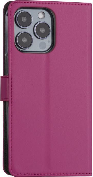 Immagine prodotto Ambiance1 Custodia iPhone 13 Pro - Custodia a libro in similpelle rosa n.206 (Apple iPhone 13 Pro)