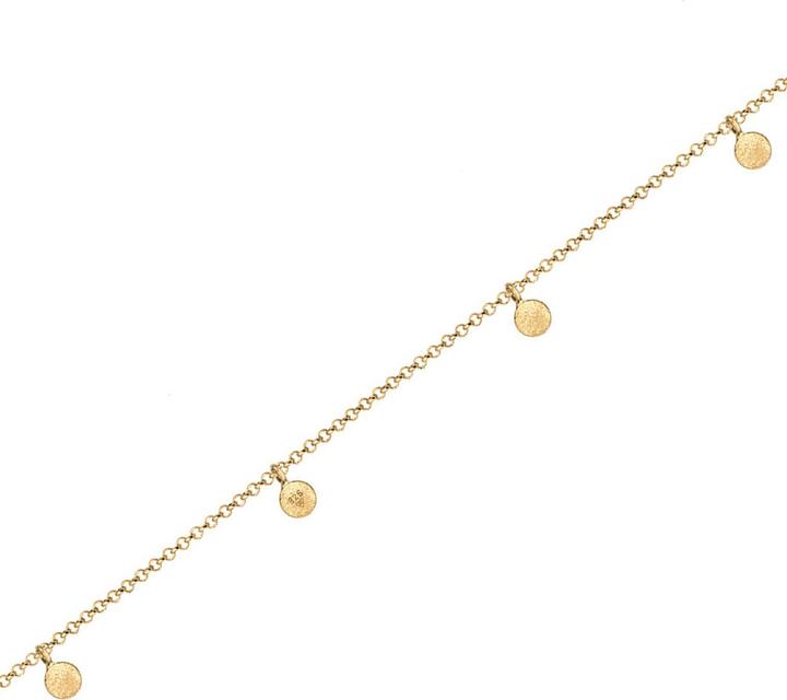 Immagine prodotto Elli Choker mit Plättchen Matt Look (Argento, 36 cm)
