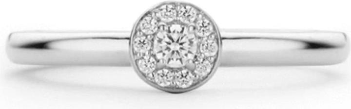 Ti Sento Milano Ring mit Zirkonia 12100ZI (56, 925 Silber)