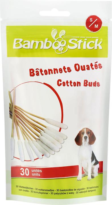 Produktbild Kerbl Bamboo Stick Wattestäbchen