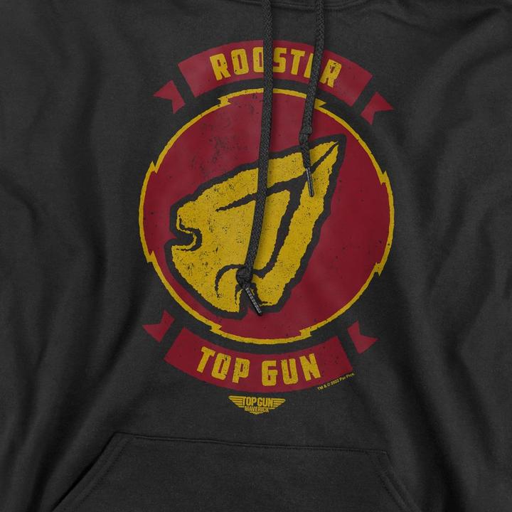 Immagine prodotto Top Gun Rooster Call Sign Felpa con Cappuccio Uomo (XL)