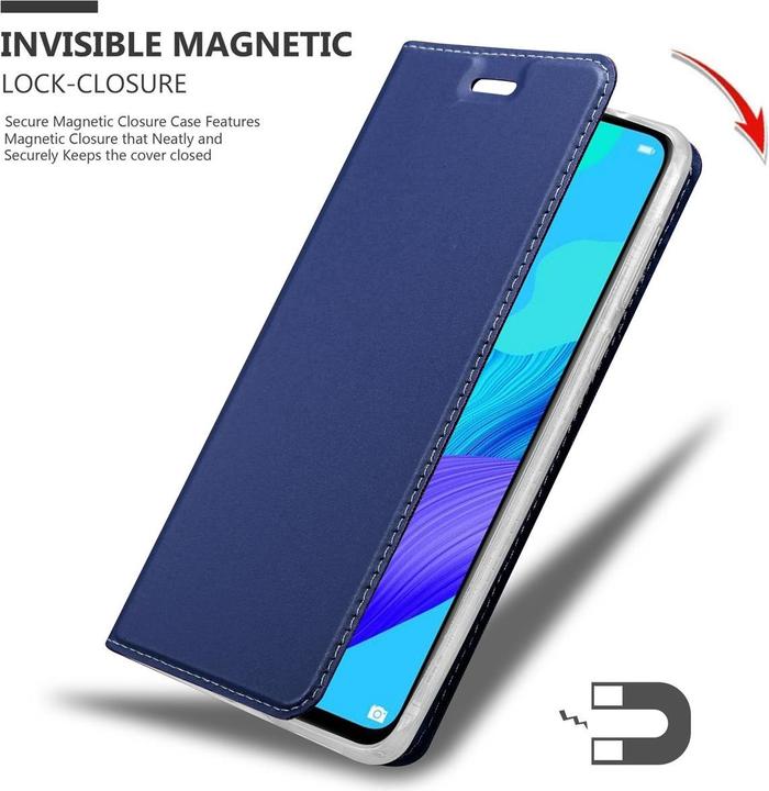 Immagine prodotto Cadorabo Copertina in stile libro di classe (Tassa 20, Onore anni '20, Huawei Nova 5T)