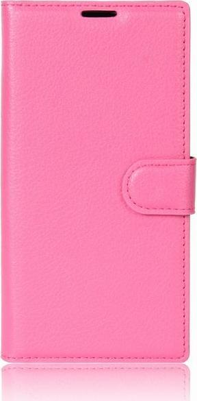 Actual product image MU Classic Litchi Leather Bookcover (KEYone)