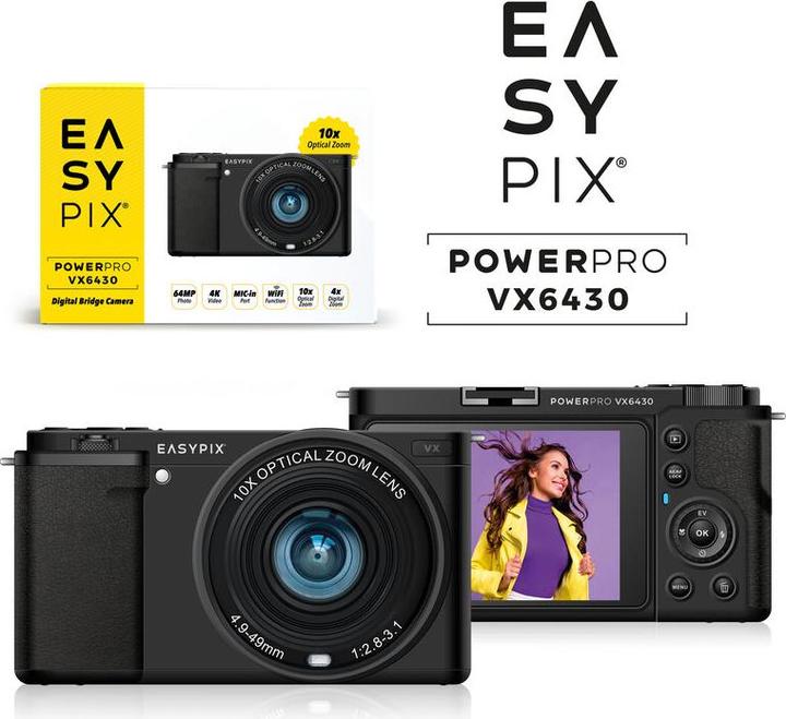 Actual product image Easypix PowerPro VX6430 (4.9 - 49 mm, 8 Mpx)