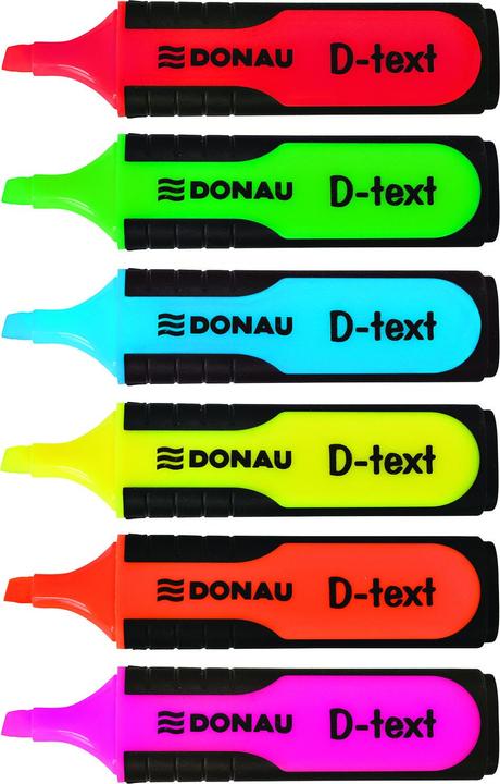 Produktbild Donau Textmarker d-text, 1-5mm (strich), pink (Pink, 5 mm)