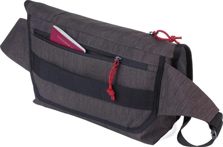 Actual product image Troika BUSINESS CROSSBODY BAG Sac à bandoulière Crossbody, anthracite/noire