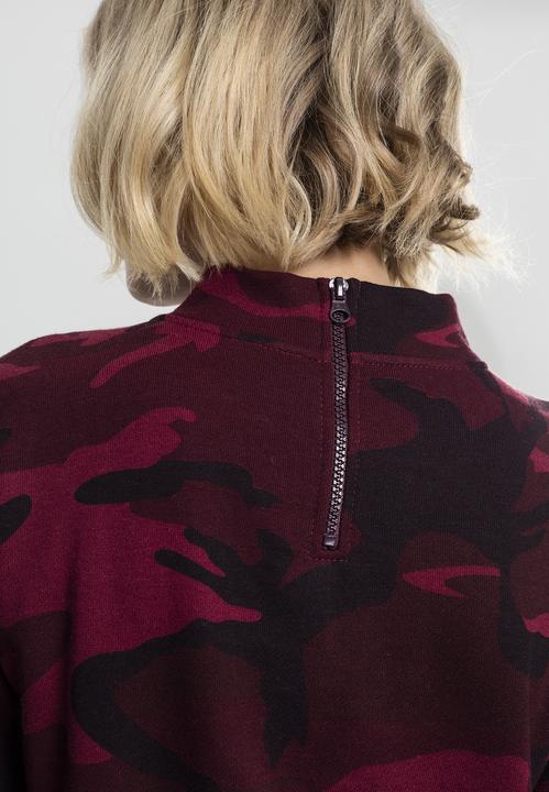 Produktbild Urban Classics Ladies Camo Turtleneck Crew (XL)
