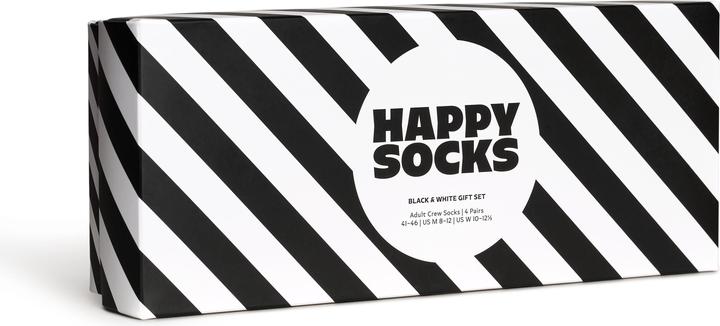 Image du produit Happy Socks Classic Black & White (paquet de 4, 36 - 40)