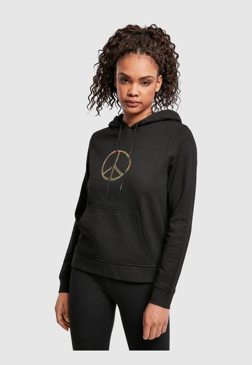 Image du produit Merchcode Peace Multicolor with Ladies Basic Hoody - 161267 (XL)