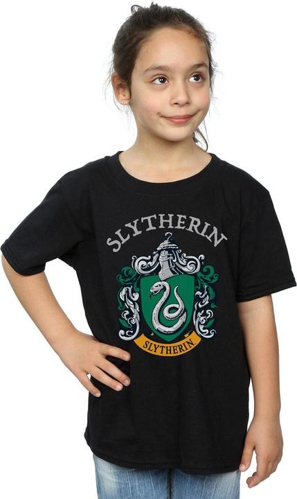 Immagine prodotto Slytherin Crest Maglietta Ragazze (140, 146)