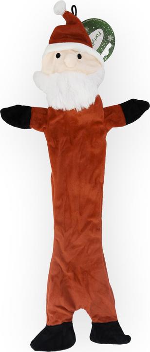 Actual product image Party Pets Christmas skinnies Santa 55cm - (87926) (Plush toy dog)