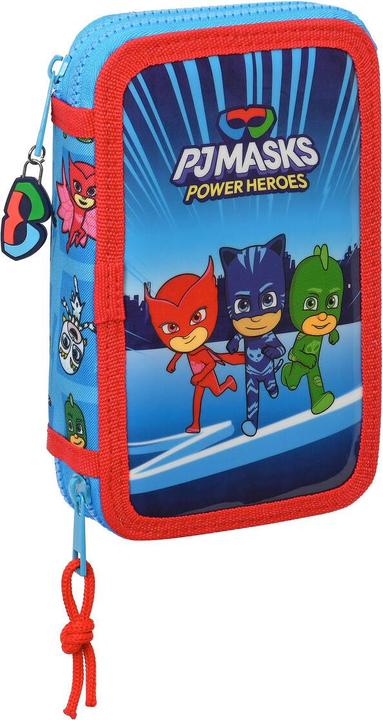 Image du produit PJ Masks Sac à ressort double Bleu 12.5 x 19.5 x 4 cm (28 pièces)