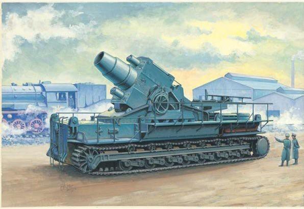 Actual product image Hobby Boss Mortar Karl device 040
