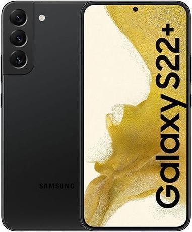 Image du produit Re!commerce Galaxy S22+ 5G (double sim) (256 Go, Noir, 6.60", 50 Mpx, Double SIM, C / Bon)