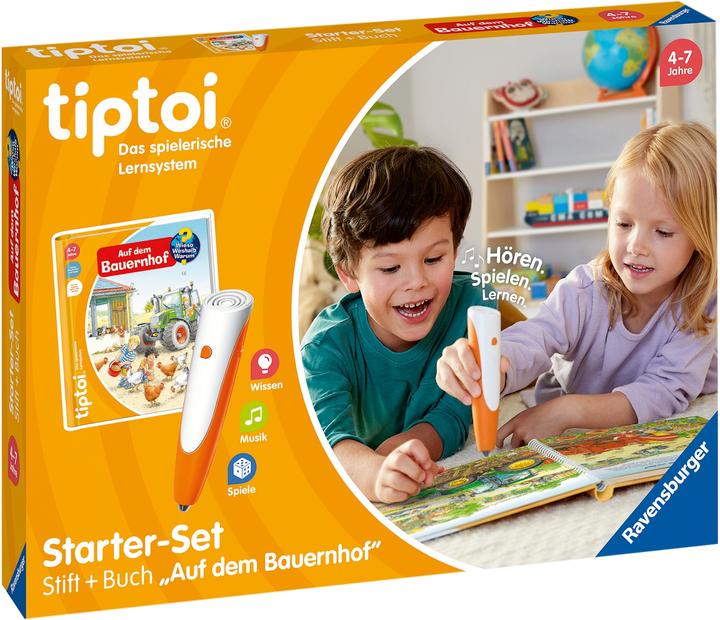 Actual product image tiptoi Starter Set Pen and Farm Book (German)
