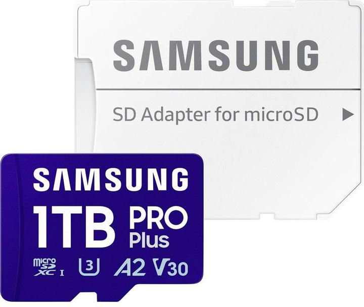 Image du produit Samsung PRO Plus (1000 Go, microSDXC, U3, UHS-I)