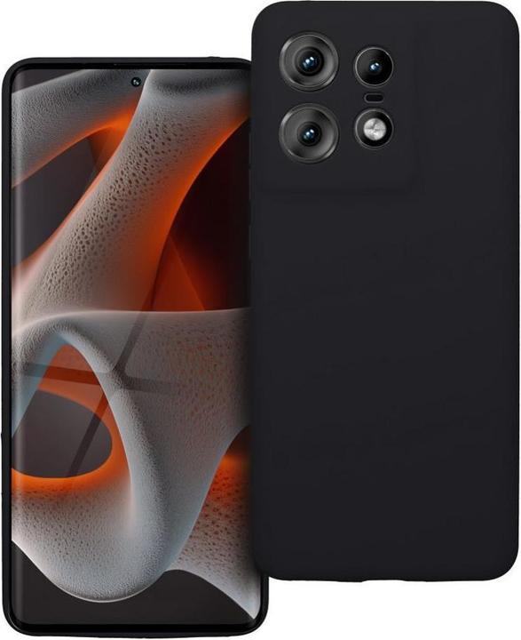 Actual product image OEM Back panel cover Case SILICONE 2mm for MOTOROLA EDGE 50 Pro black (Motorola Edge 50 Pro)