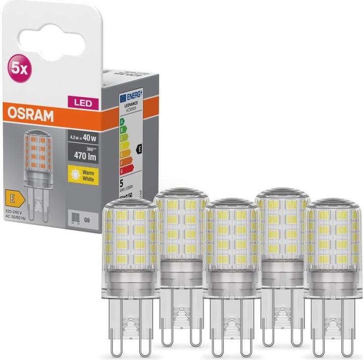 Produktbild Osram Led Base Pin G9 (G9, 4.20 W, 470 lm, 1 x, E)