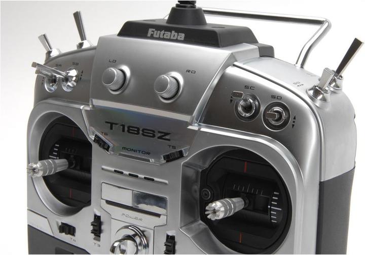 Actual product image Futaba T18SZ-R7008SB-2.4G Mode 2