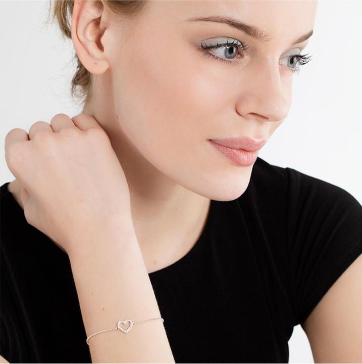 Produktbild Thomas Sabo Armband Herz (19.50 cm, 925er Silber)