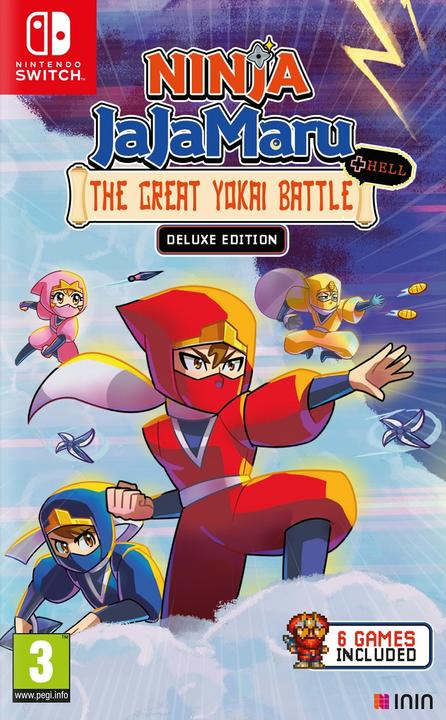 Produktbild ININ Games Ninja JaJaMaru: The Great Yokai Battle+Hell - Deluxe Edition (Switch, DE)