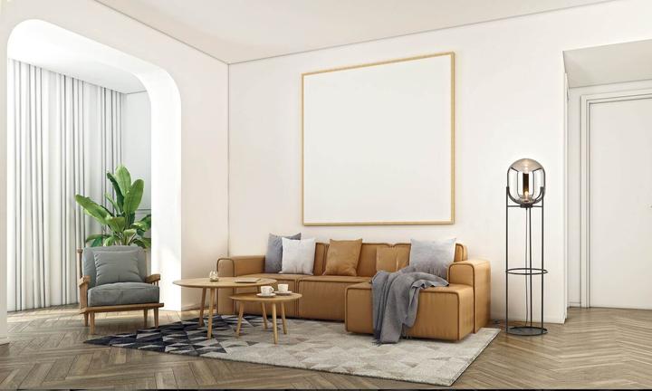 Actual product image Fischer & Honsel Honsel floor lamp Regi - black matt/smoke coloured glass (40423) (E27)