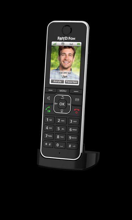 Immagine prodotto AVM Telefono cordless VoIP FRITZ!Fon C6 Black Edition