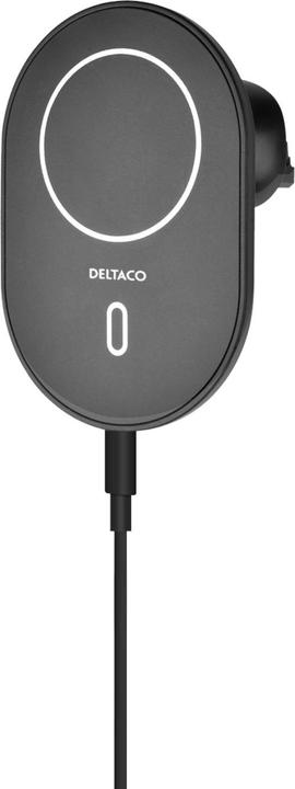 Deltaco Wireless car charger with magnet (15 W)