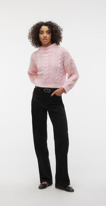 Image du produit Vero Moda VMDREAM LS HIGHNCK CROP PULLOVER GA EXC Pull en maille (M)